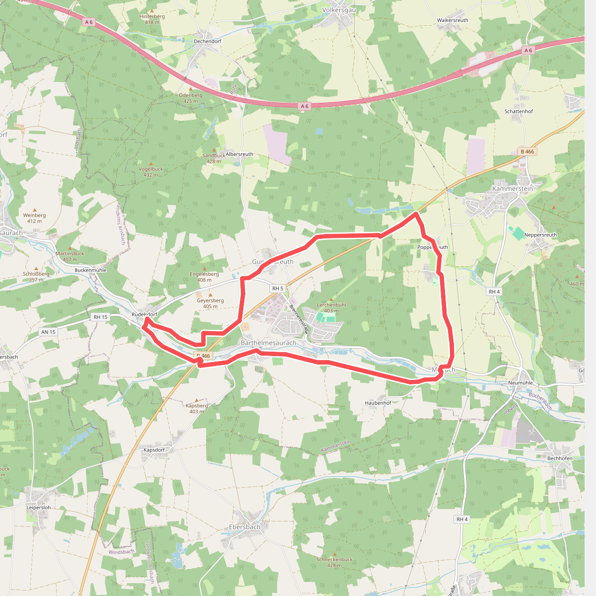 Mühlen an der Aurach