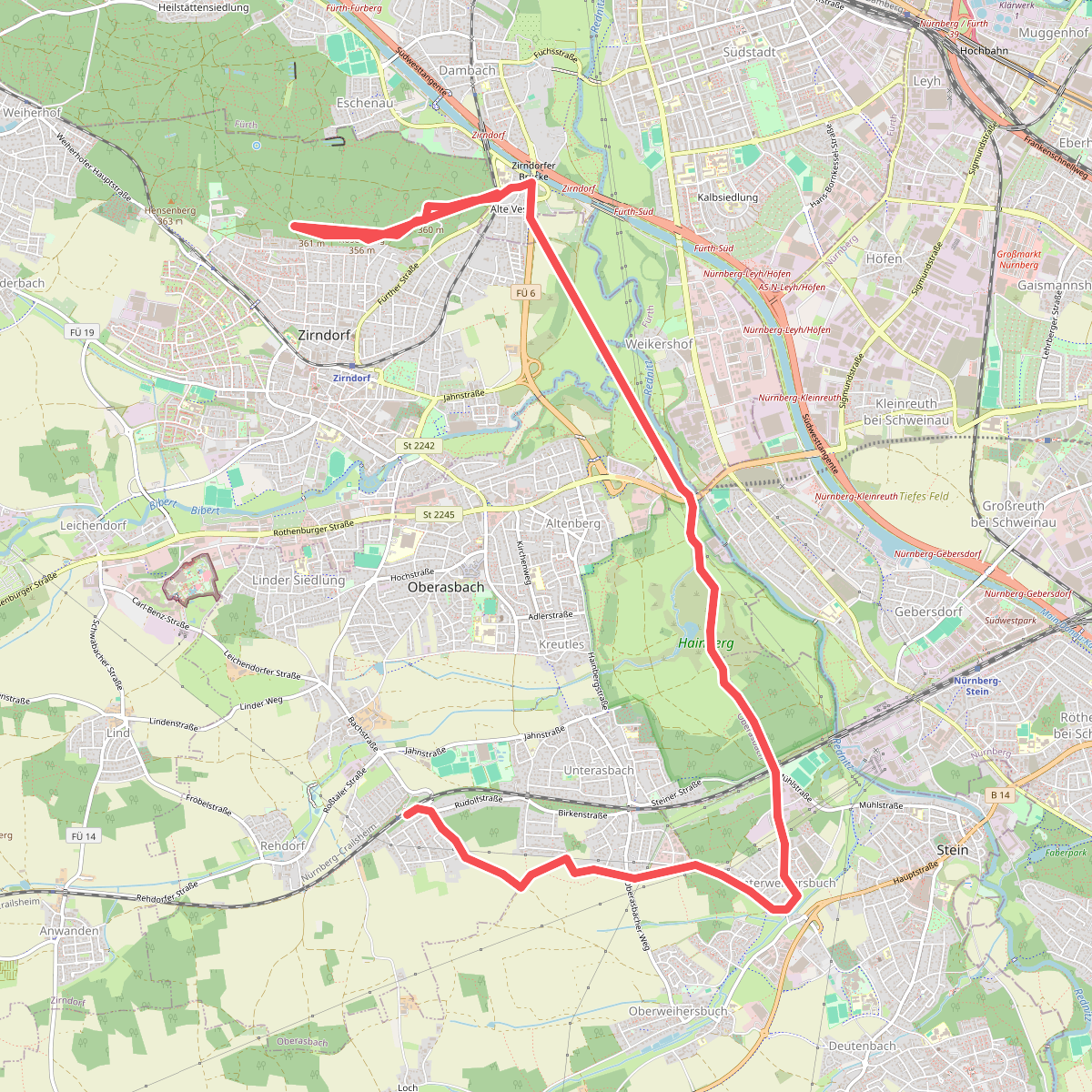 Rundweg Wallensteins Lager 1632