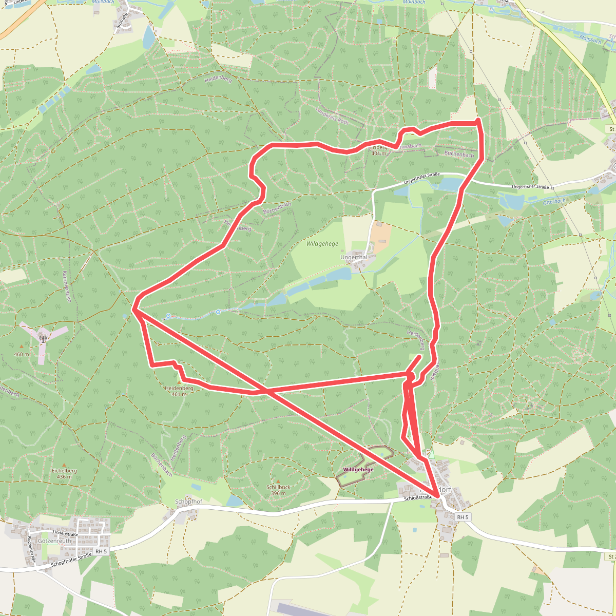Sagenwanderweg Büchenbachschleife