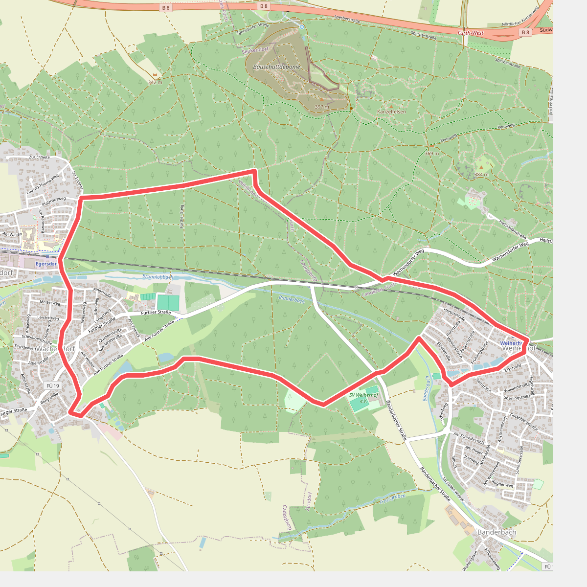 Wanderweg Rundwanderweg 7