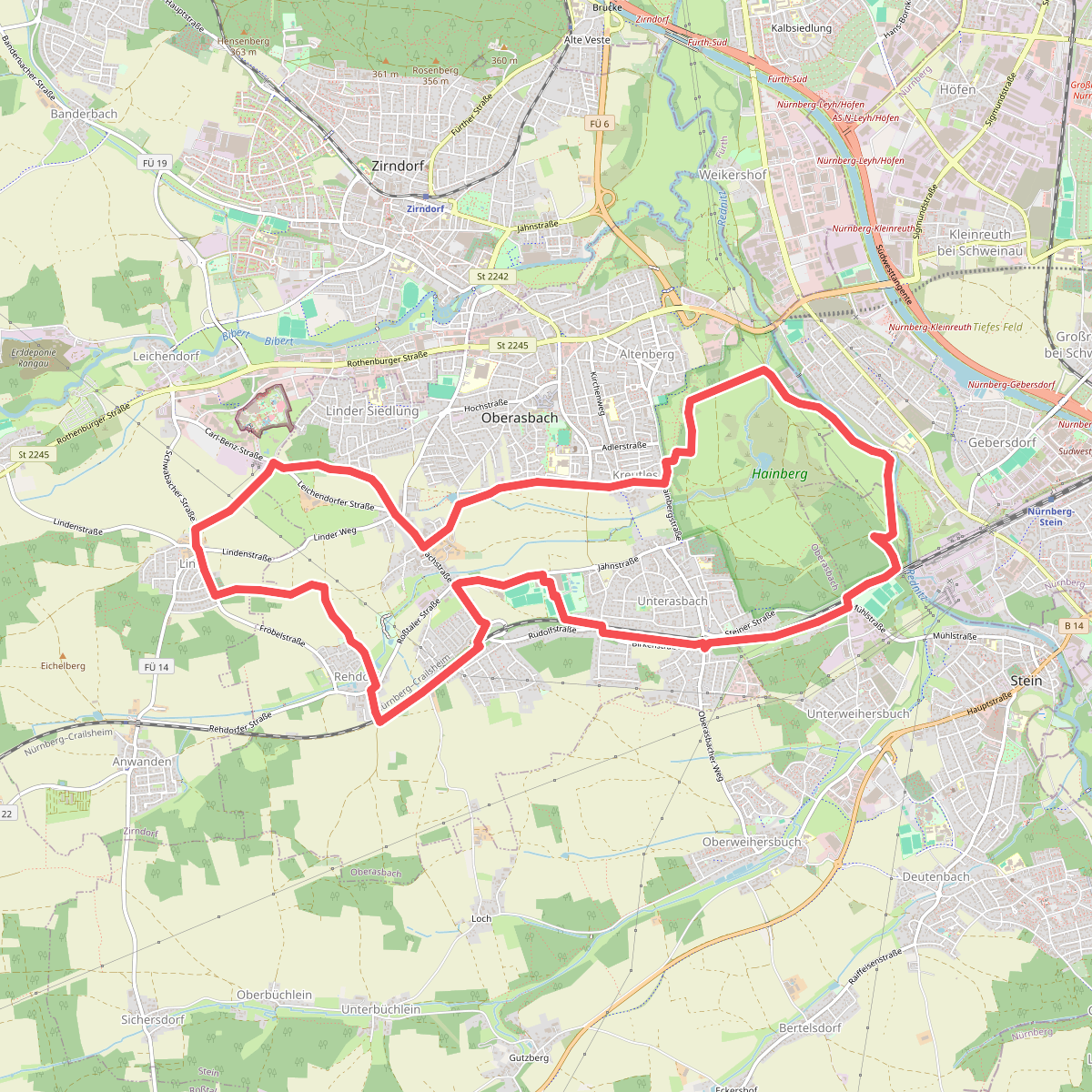 Oberasbacher Rundweg