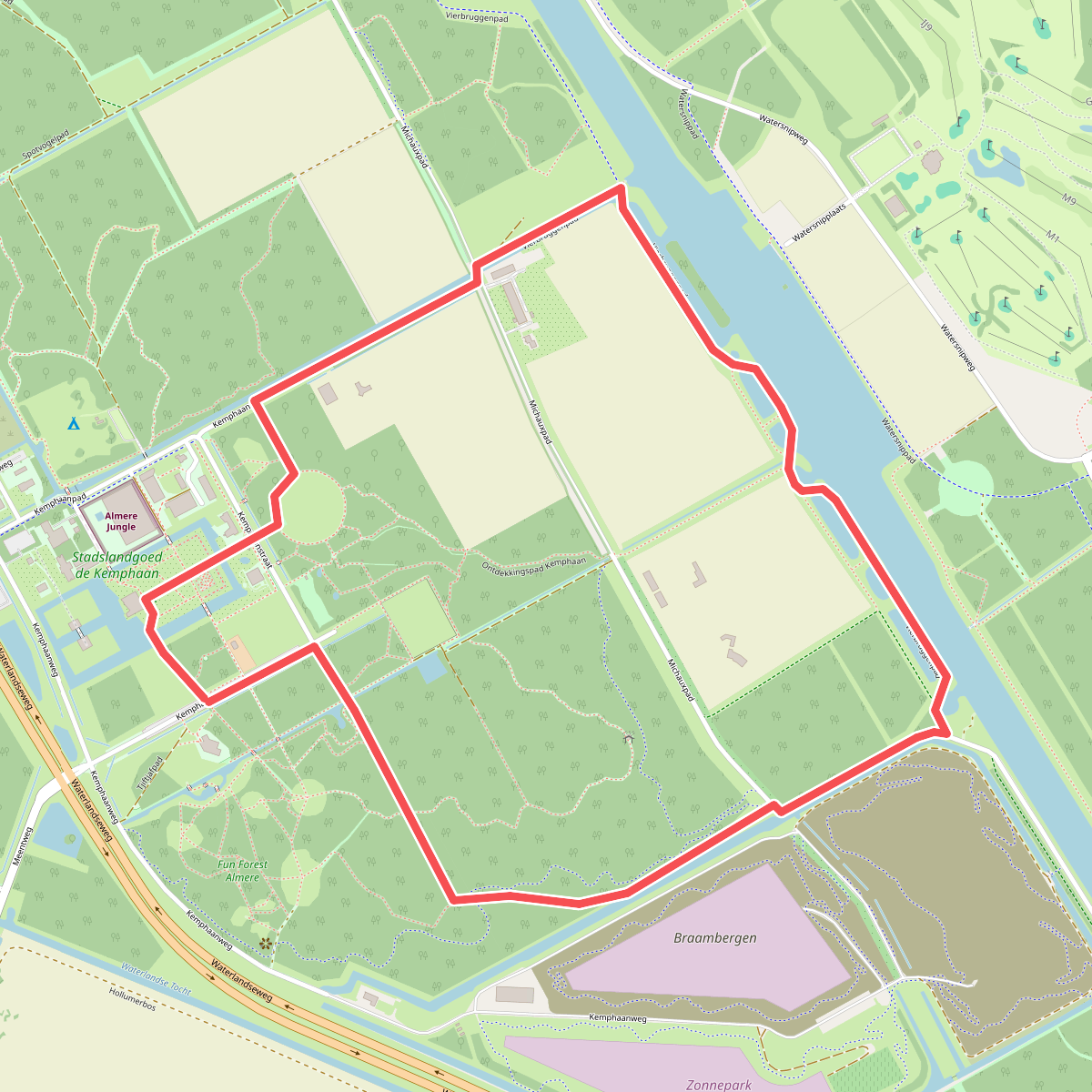 Wandelroute Vierseizoenenpad