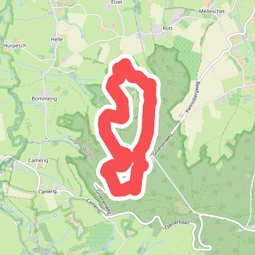 Wandelroute Elzetterbos