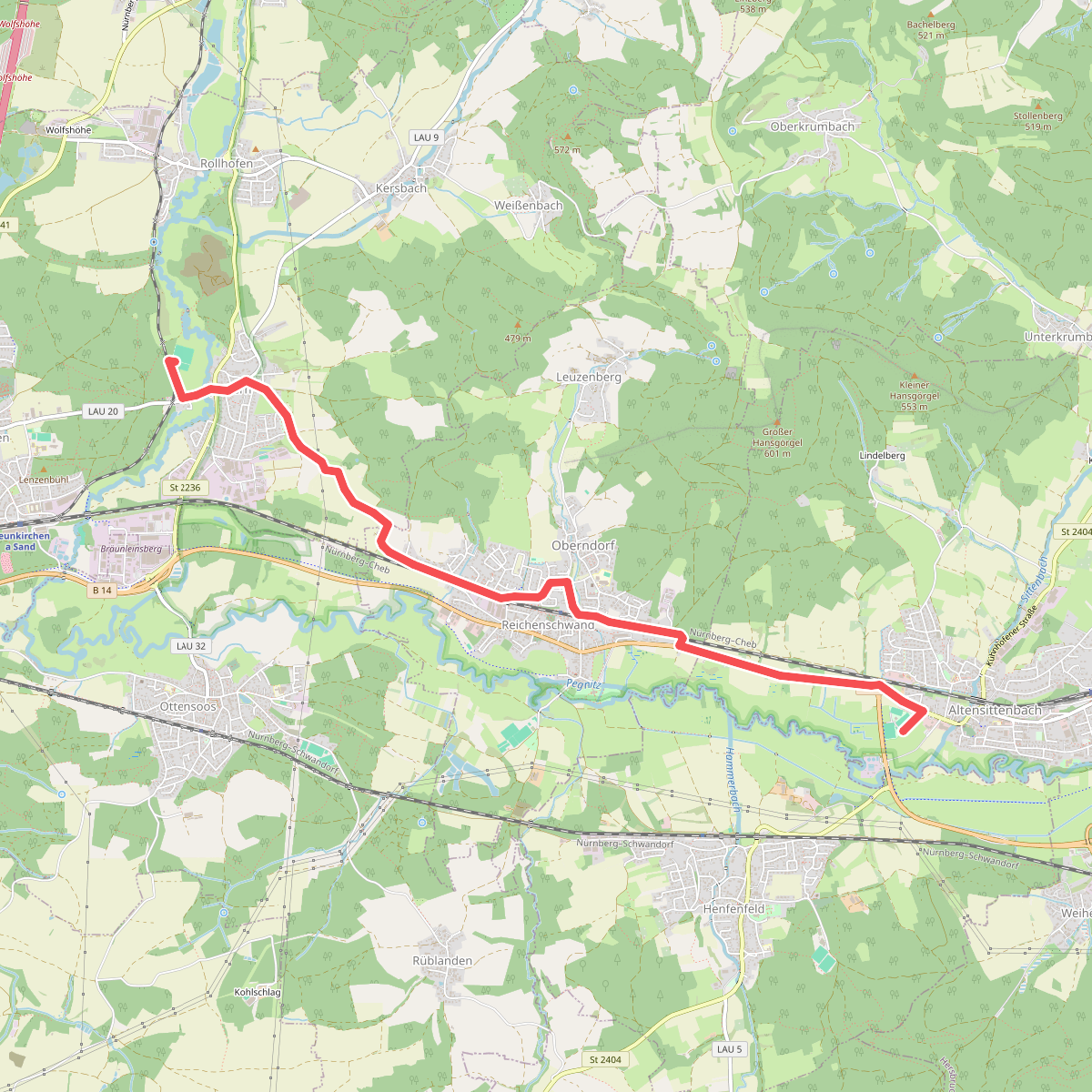 Landkreislauf Nürnberger Land 2011 Etappe 9