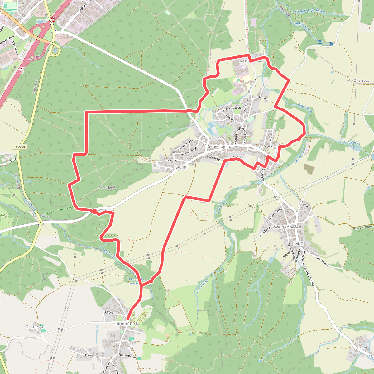 Schönberger Jakobsweg