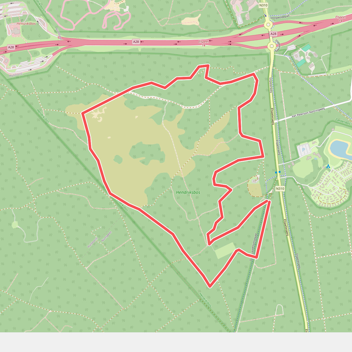 Wandelroute Hendrikszand 