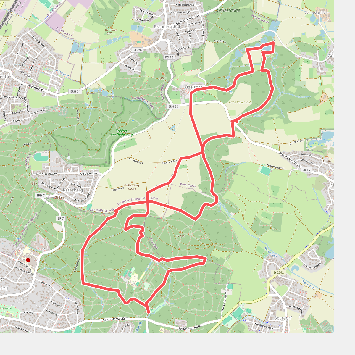 DAK-Eisert-Nordic Walking Parcour