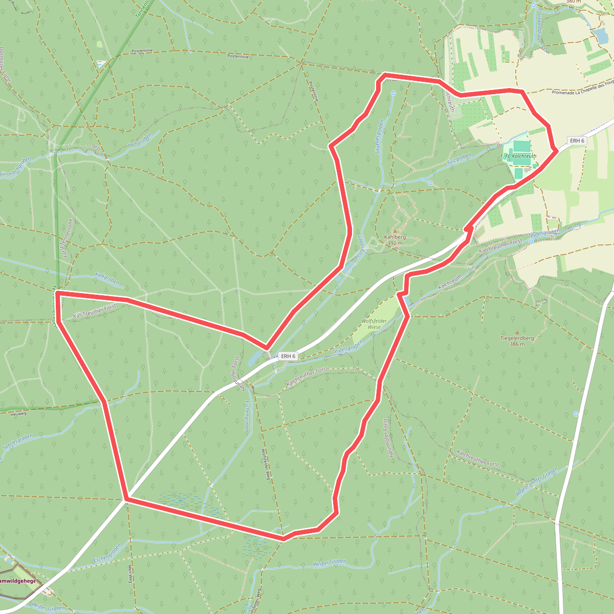 Gasthaus Dreilinden Weg