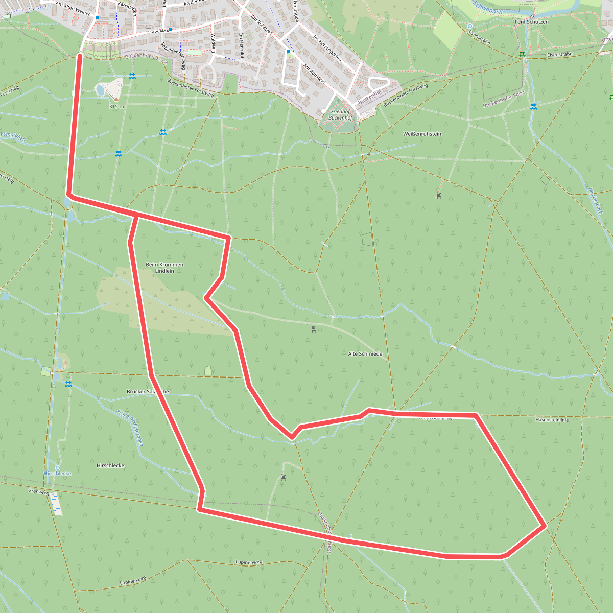 Hirschlecke Trail