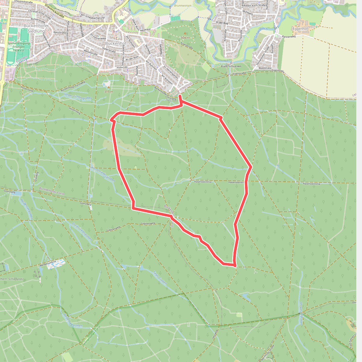 Kreuzeiche Trail