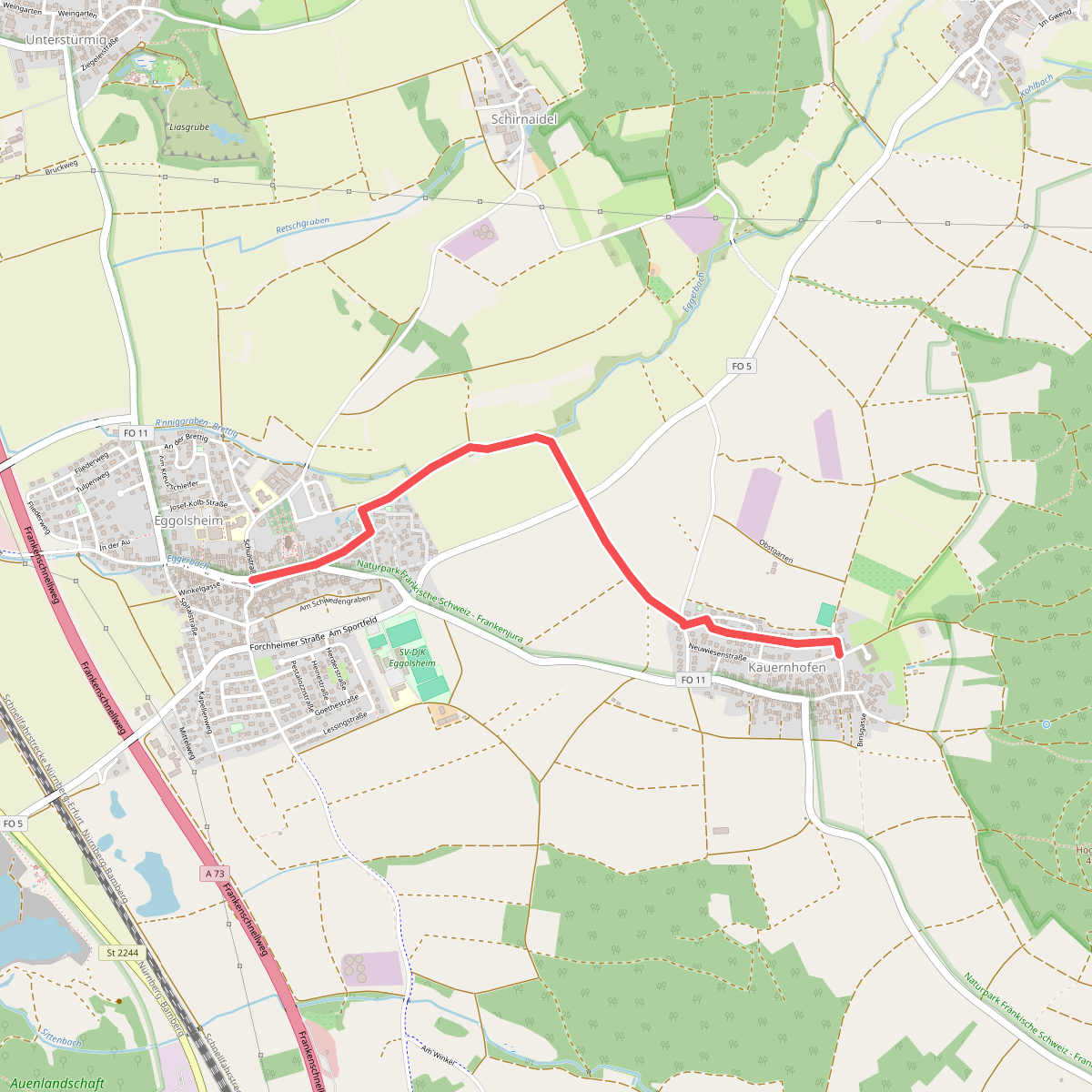 Hauptweg Eggolsheim Verbindungsweg 4