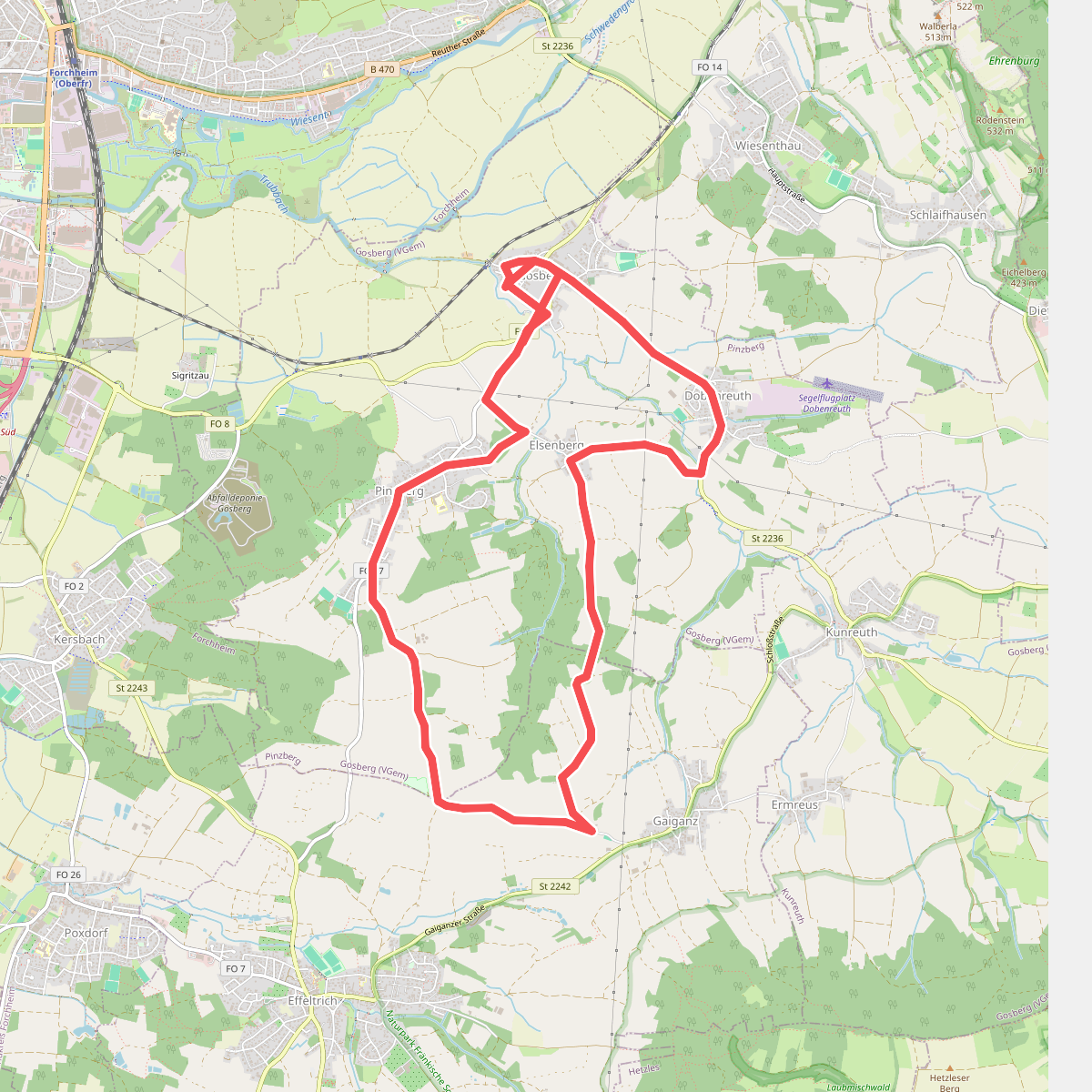 Kirchenweg Pinzberg