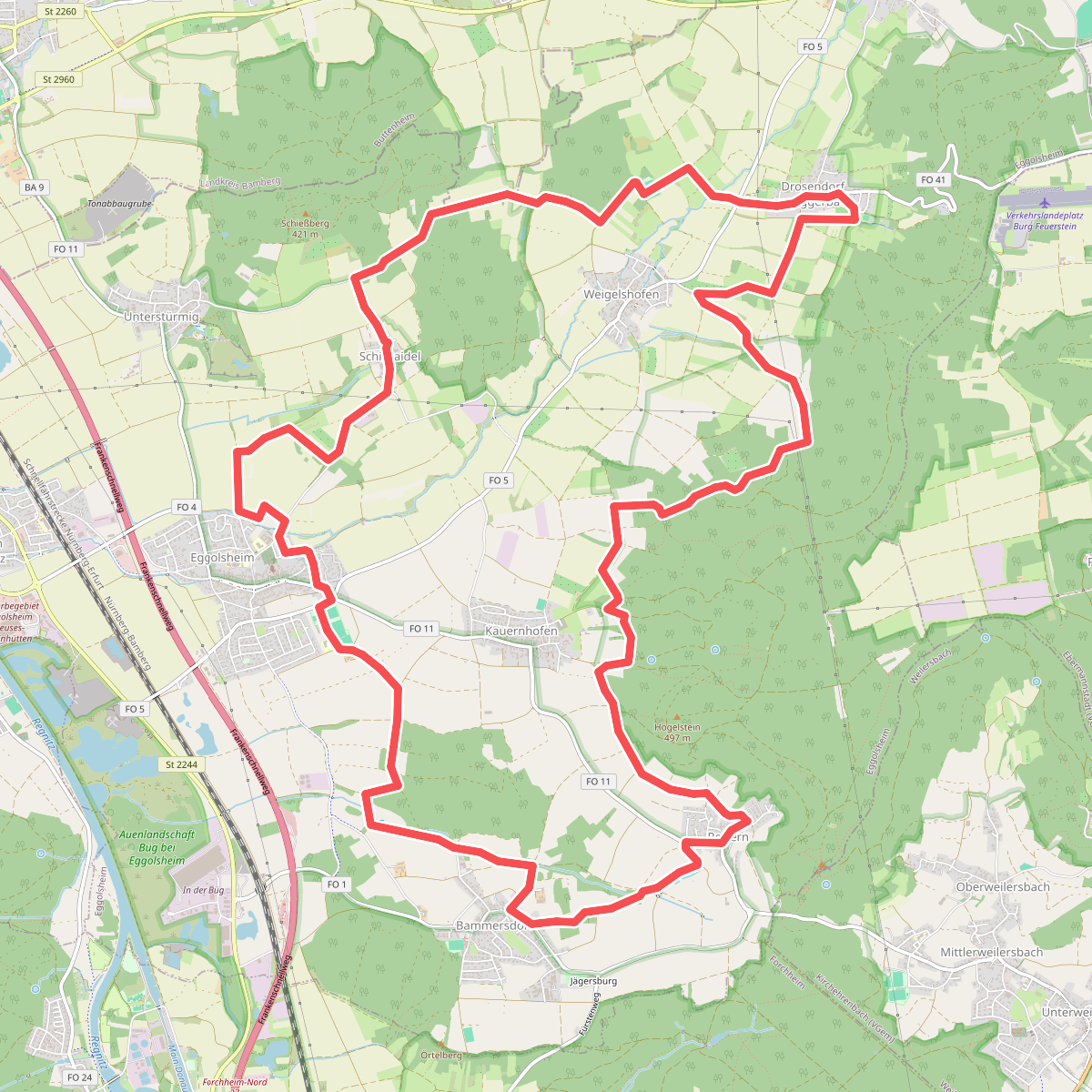 Lauferlebnis Fränkische Schweiz E5