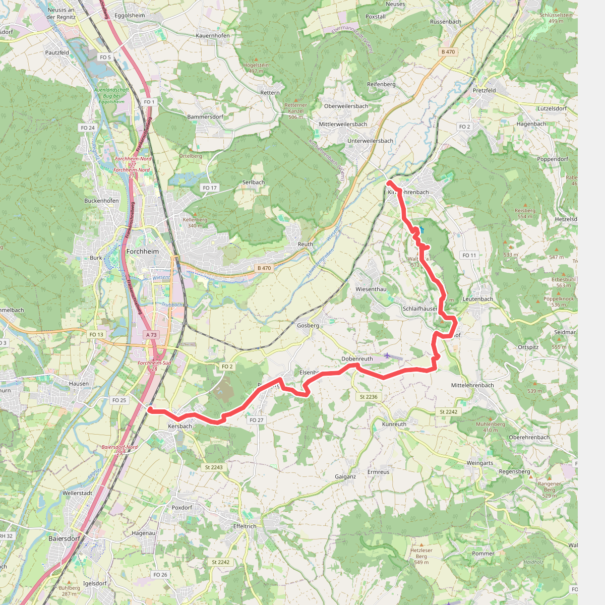 Jubiläumsweg 1914