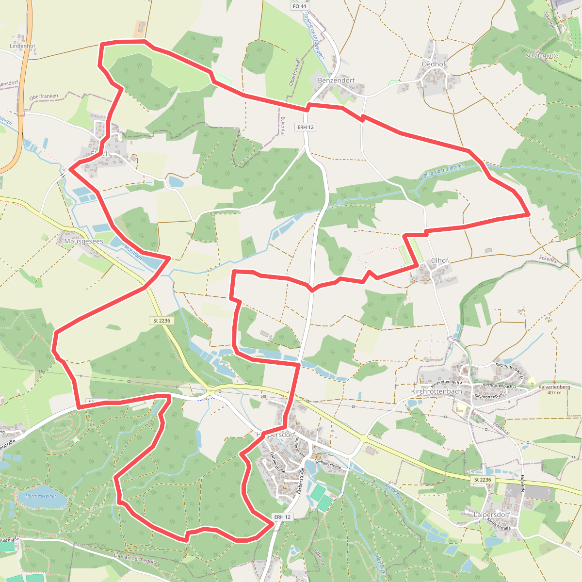 Rundweg Herpersdorf – Ebach