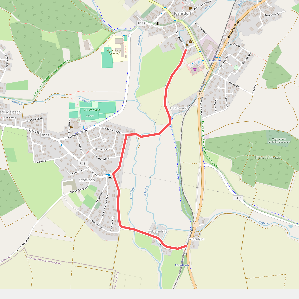 Sonnen- und Planetenweg Igensdorf