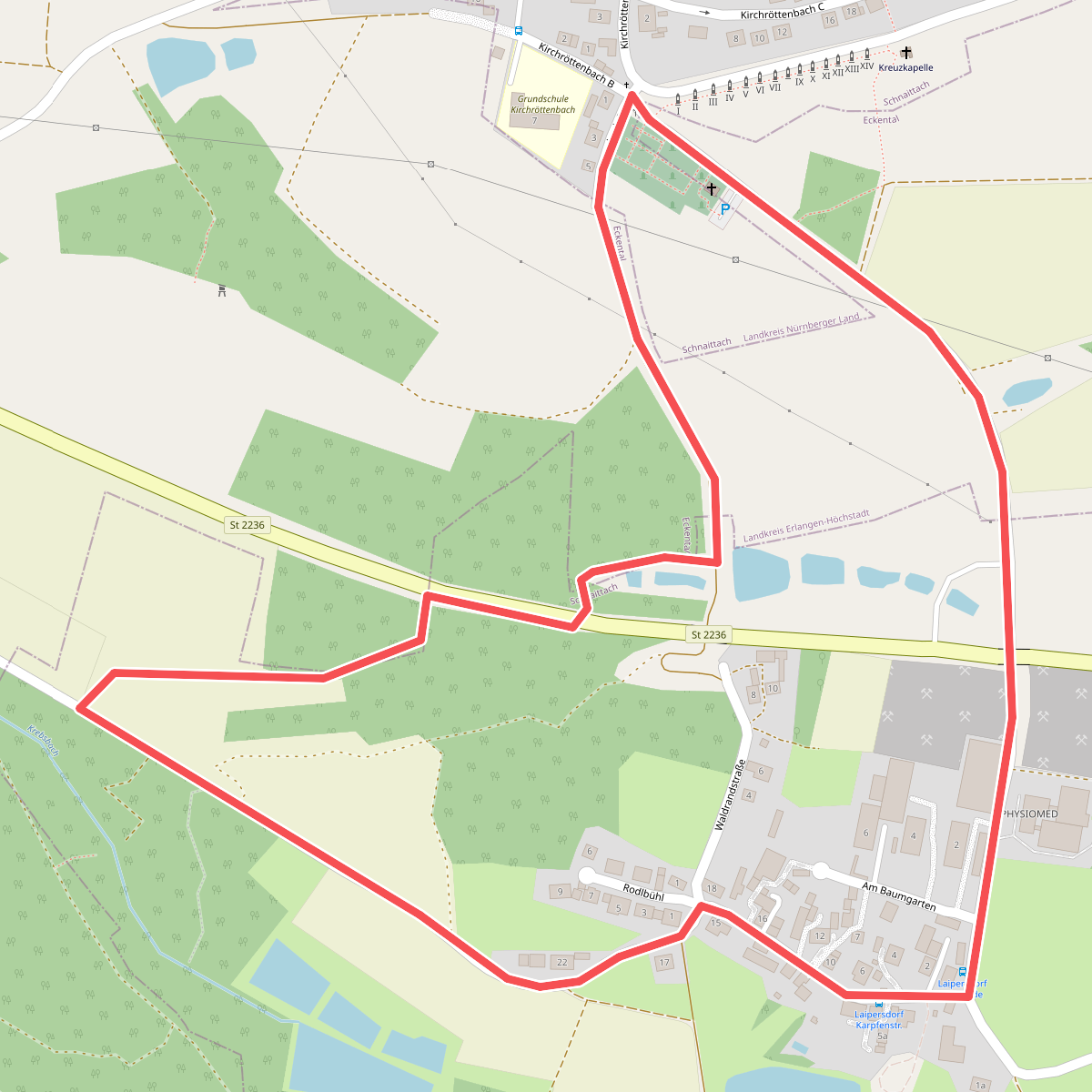Kirchröttenbacher Rundwanderweg Blau 2