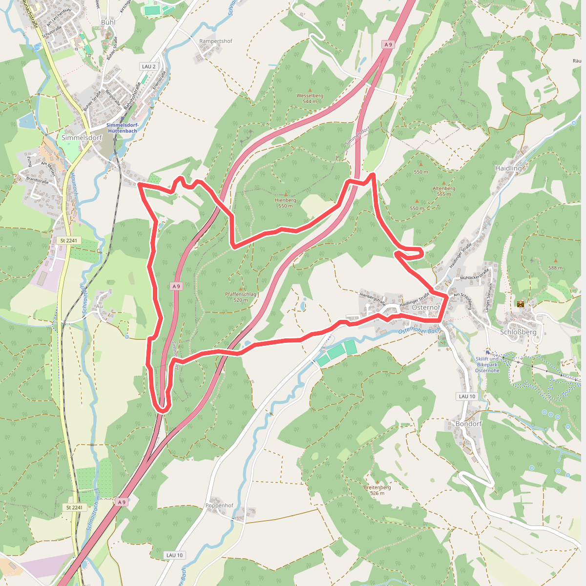 Rundweg Osternohe – Simmelsdorf