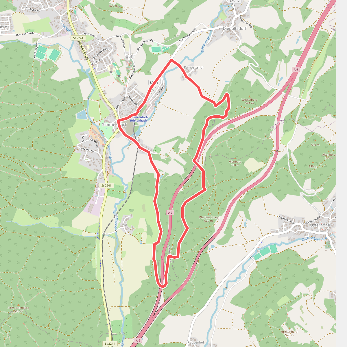 Simmelsdorfer Rundwanderweg Gelb 6