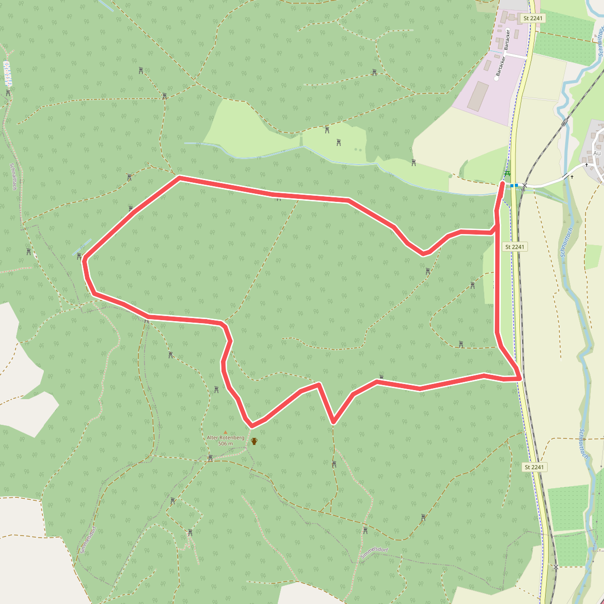 Simmelsdorfer Rundwanderweg Gelb 8