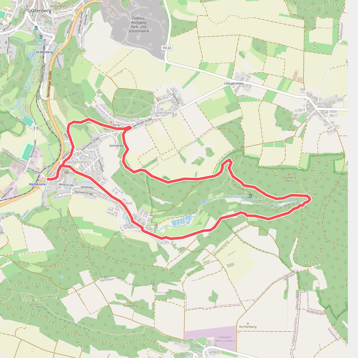 Weißenoher Gelbringweg