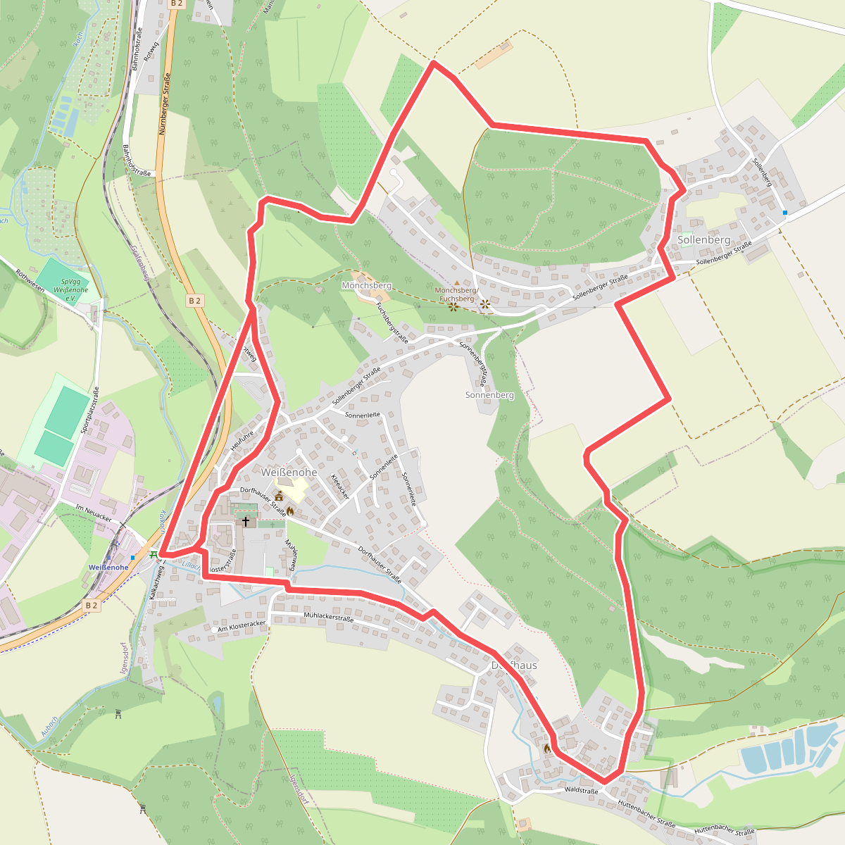 Weißenoher Grünrautenweg