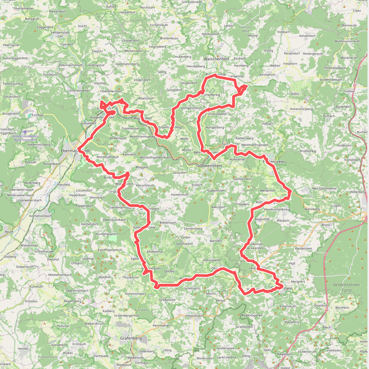Fränkische Schweiz 7-Tage-Wanderung