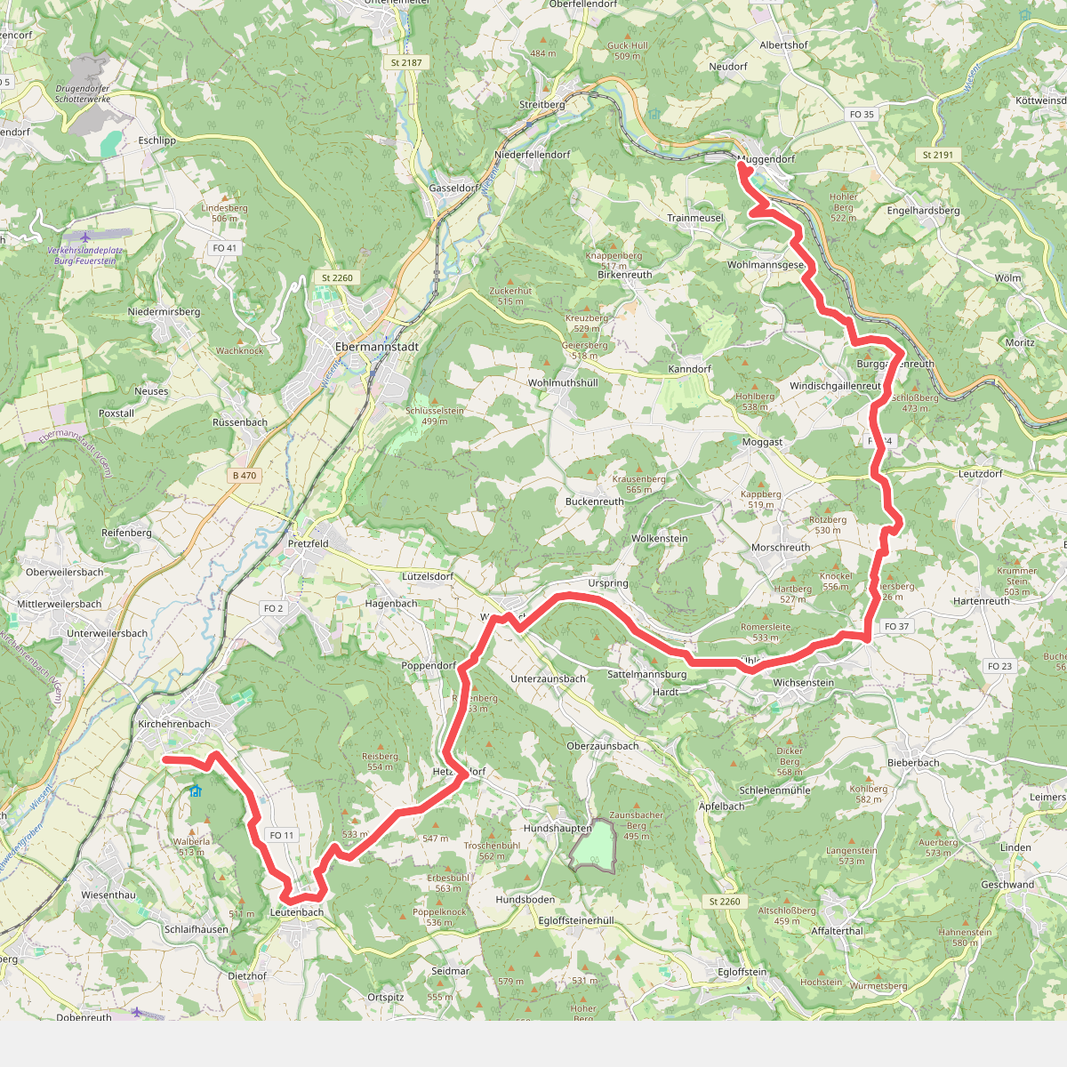 Muggendorf - Kirchehrenbach