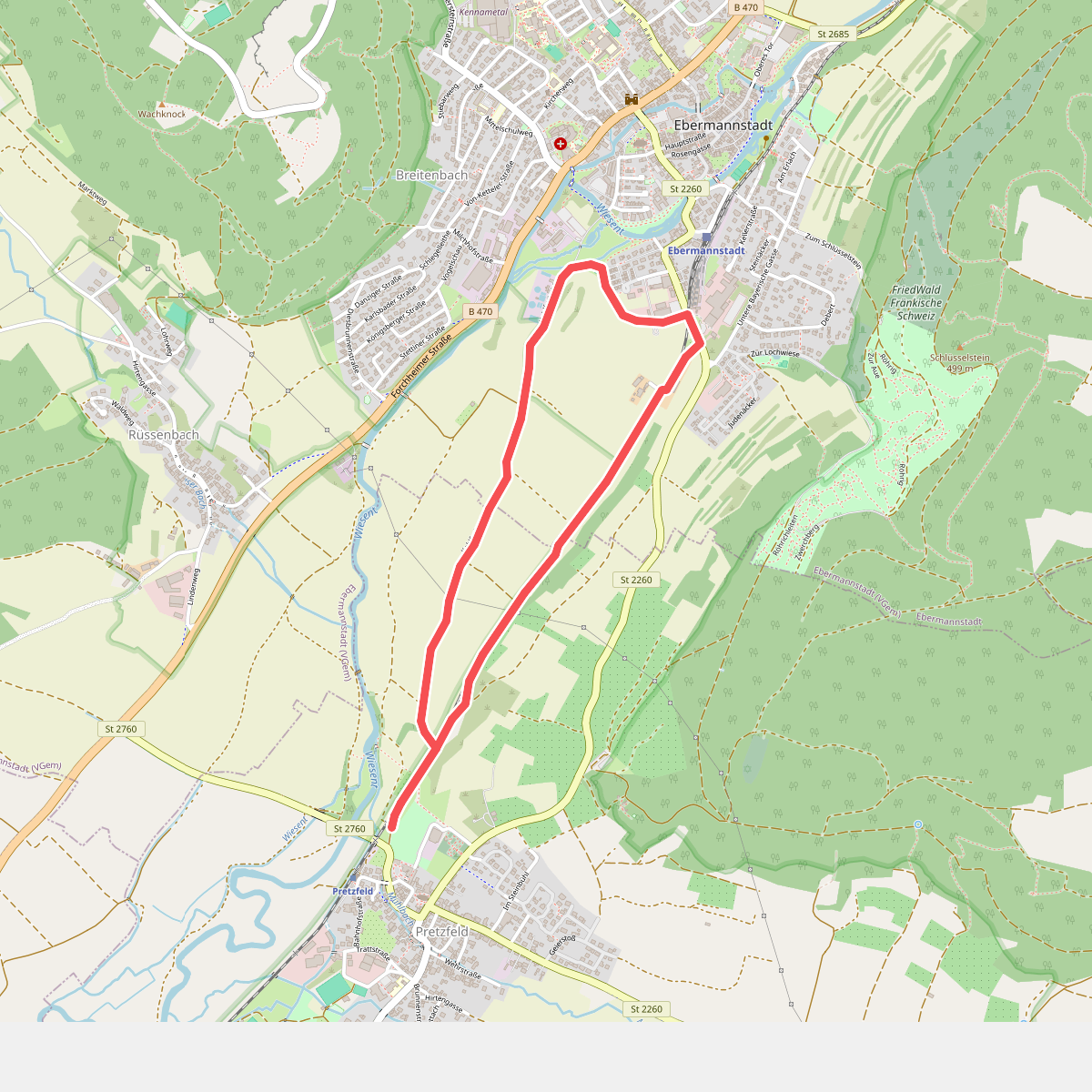 Lauferlebnis Fränkische Schweiz W1