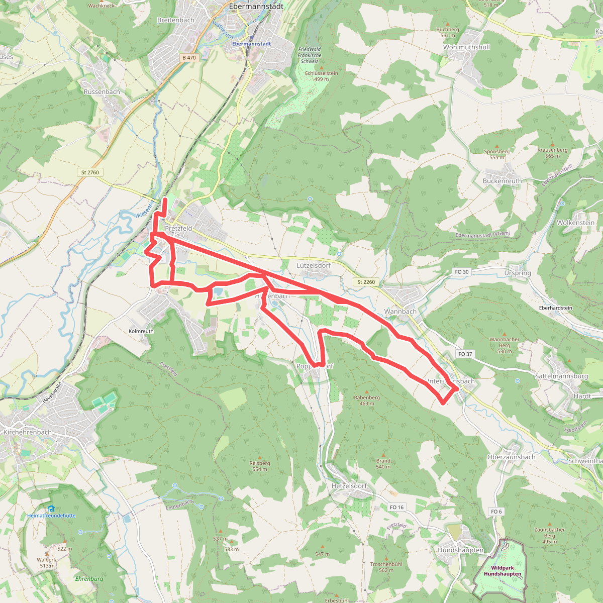 Lauferlebnis Fränkische Schweiz W3