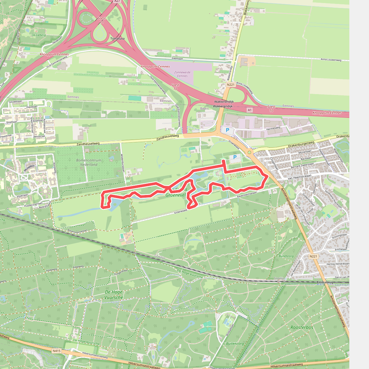 Wandelroute Engelse Park