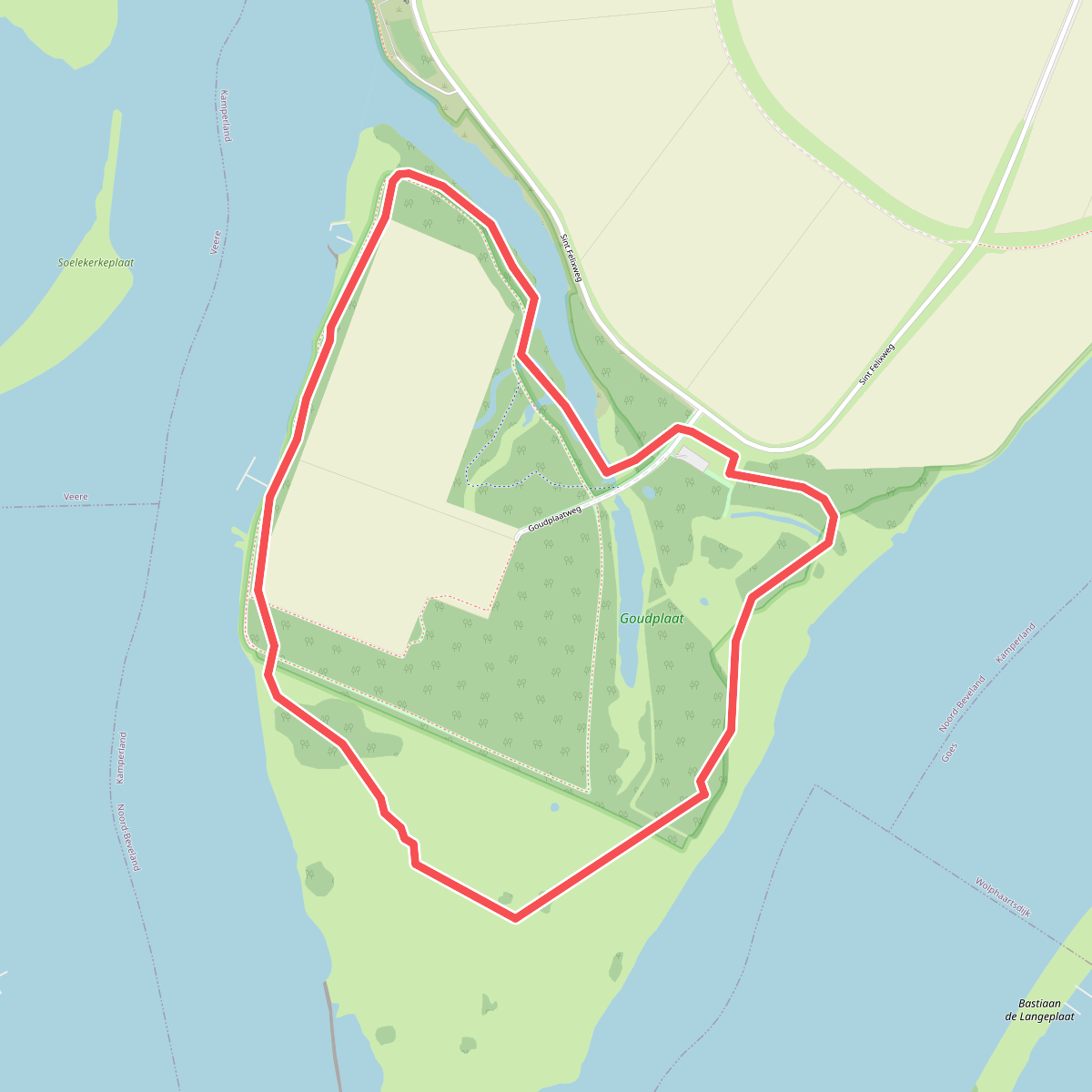Wandelroute Goudplaat