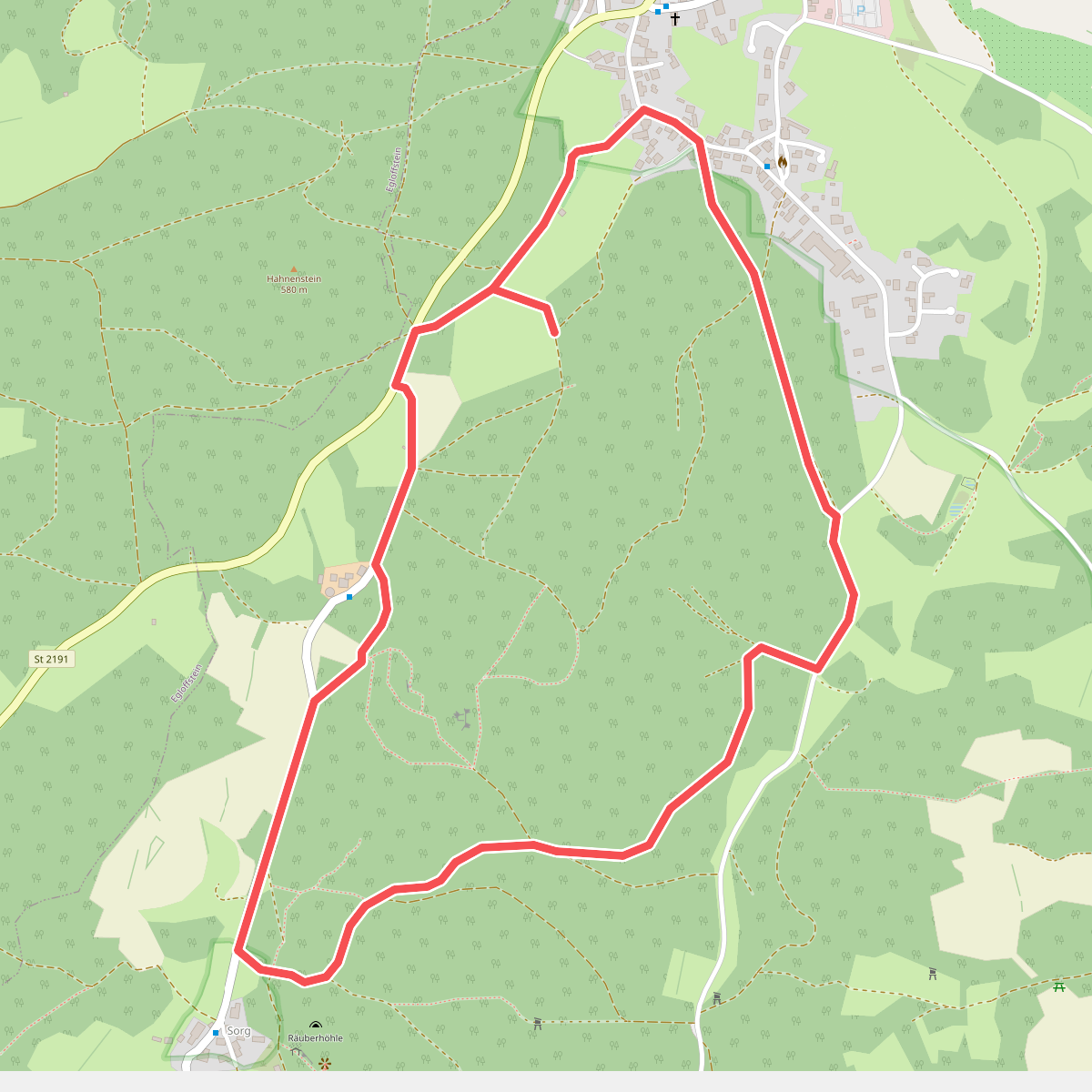 Geschwand Rundwanderweg Signalstein