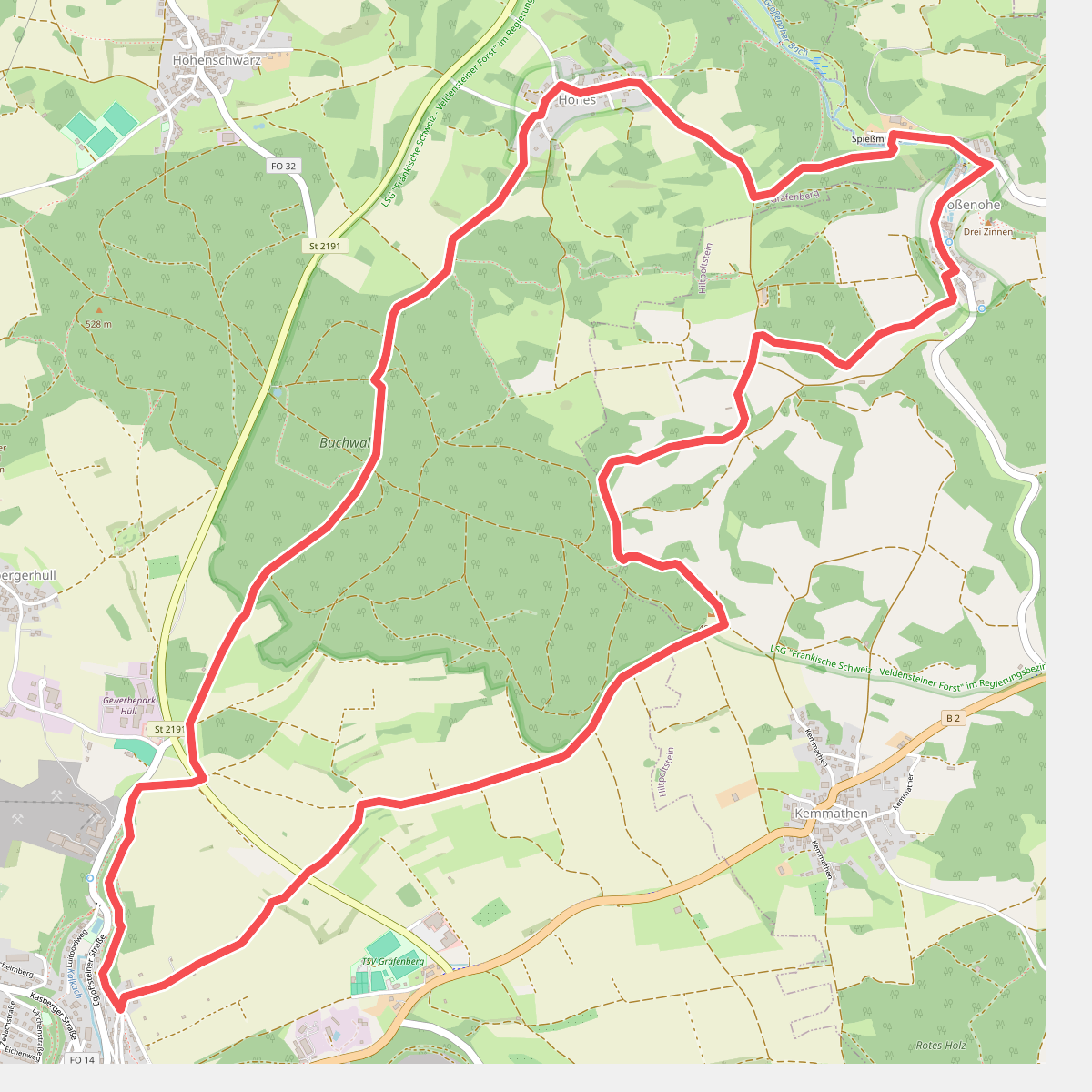 Gräfenberger Orangeringweg