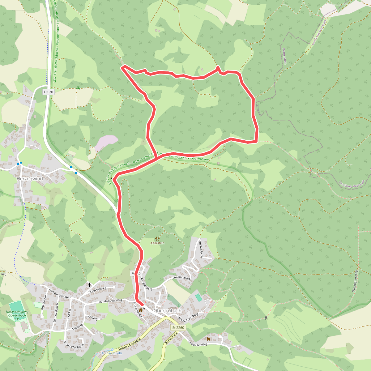 Naturlehrpfad Obertrubach