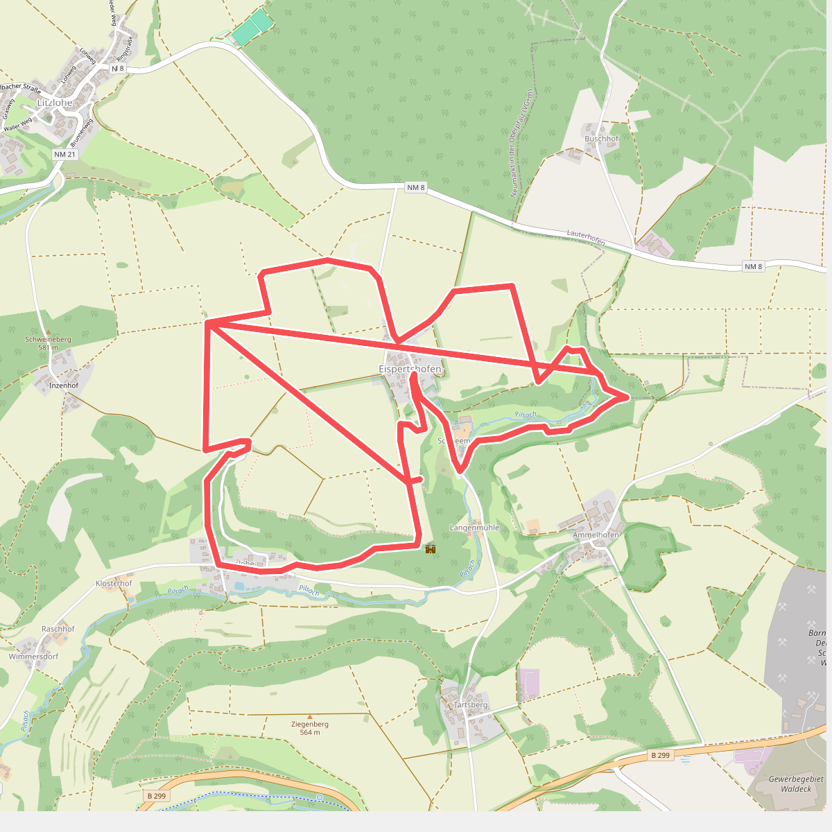 Kreuz- und Felsenweg