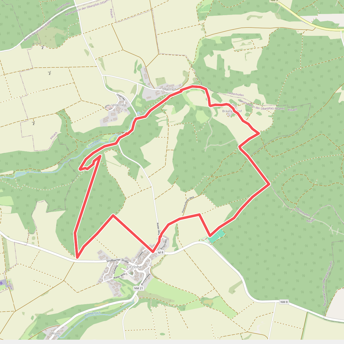 Litzloher Marterlweg