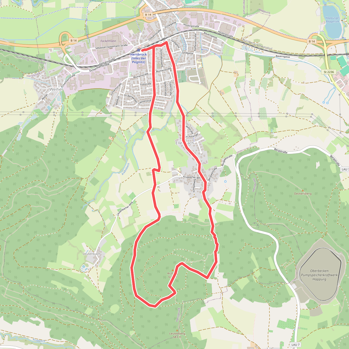7-Summits-Weg Arzberg
