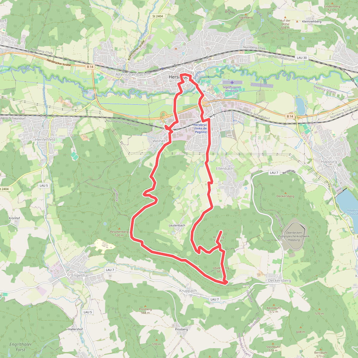 Hersbrucker Rundweg Nr. 4