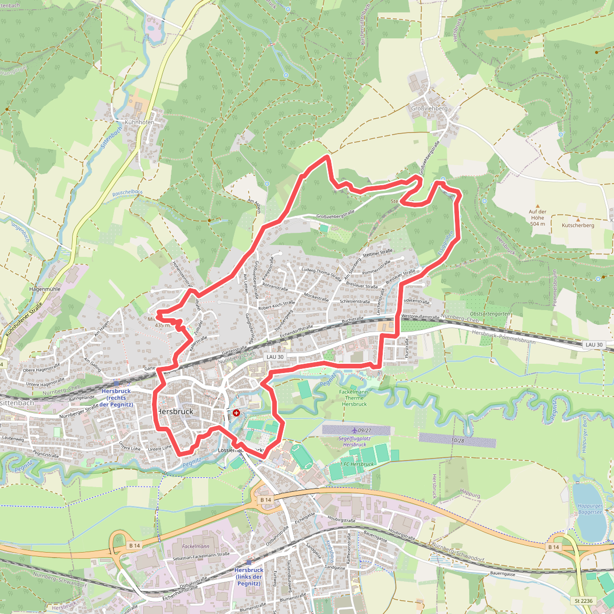 Hersbrucker Rundweg Nr. 8