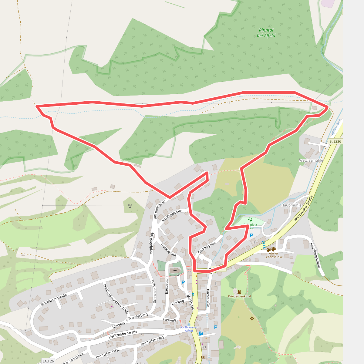 Naturlehrpfad Rinntal