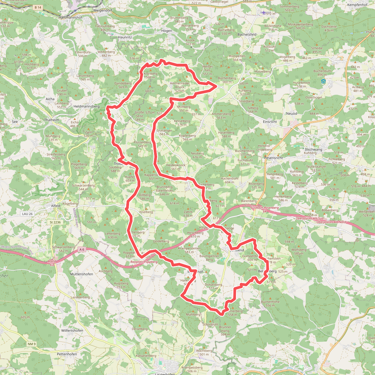 Birgland-Rundwanderweg