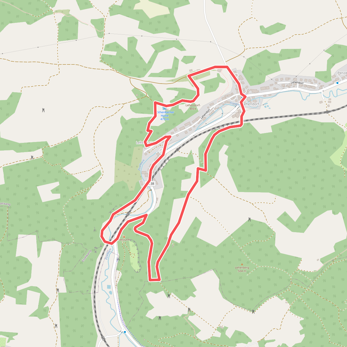 Rundweg um Lehenhammer