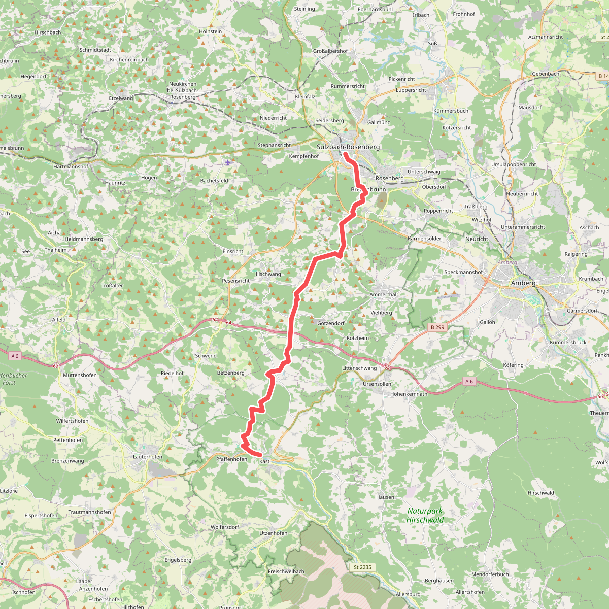 Erzweg Illschwanger Schlaufe