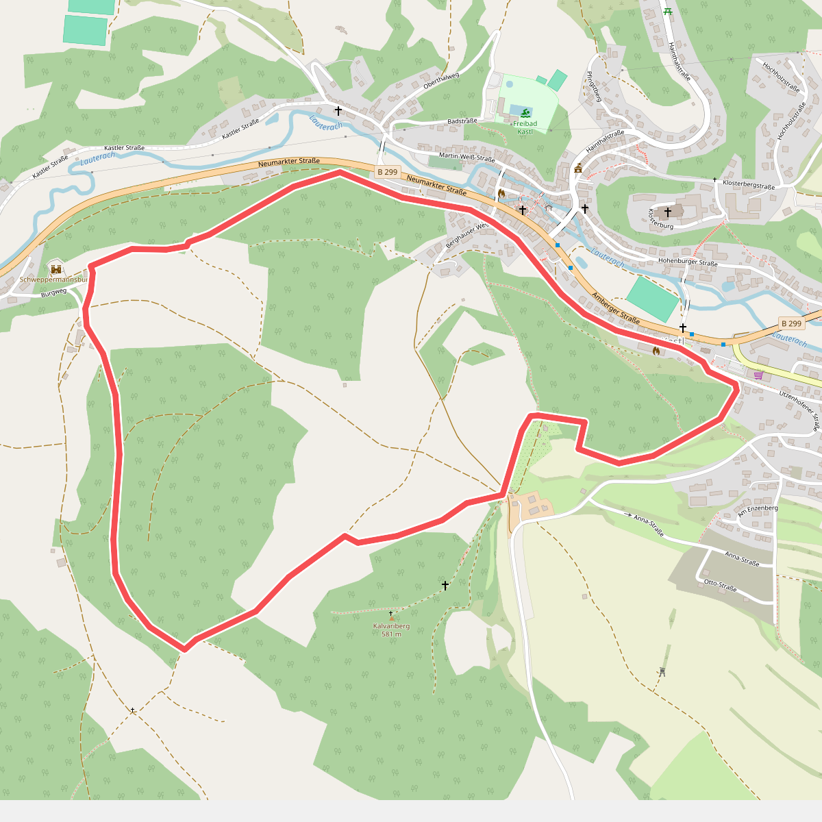 Blauring-Wanderweg