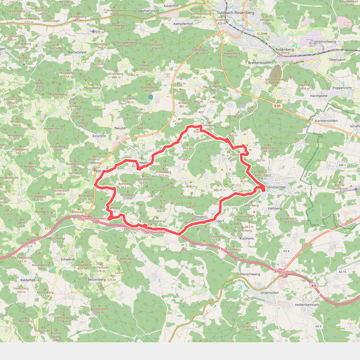 Illschwang Wanderweg 7
