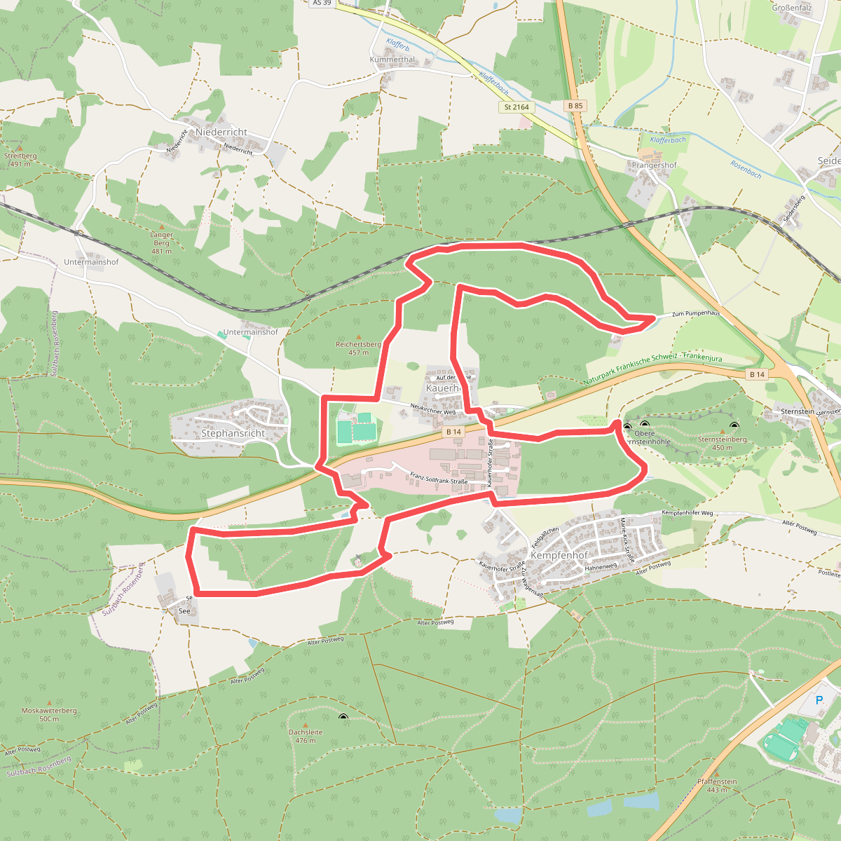 Kauerhofer Rundwanderweg (Grünring)