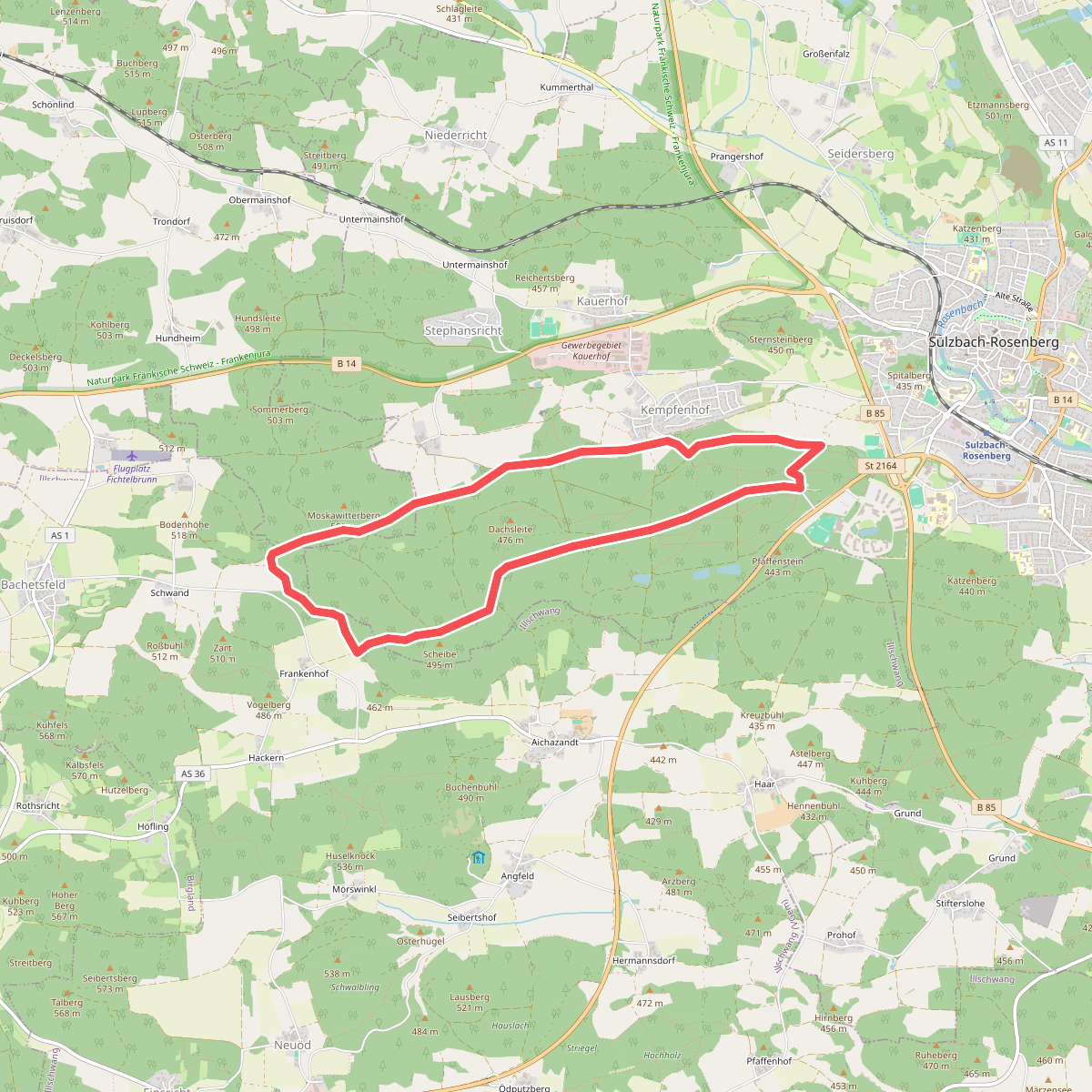 Naherholungsgebiet Obere Wagensass 6