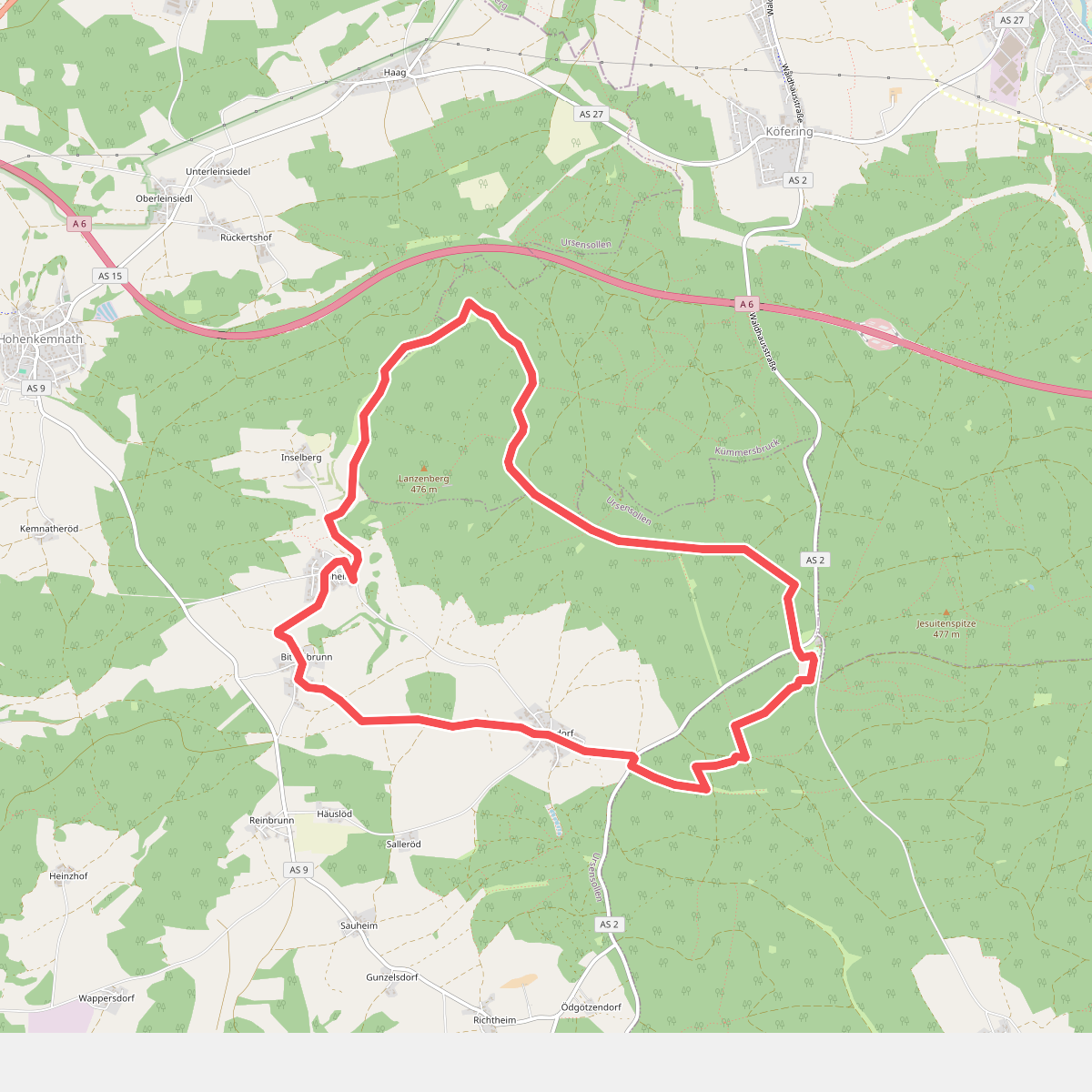 Waldhaustour (U3)