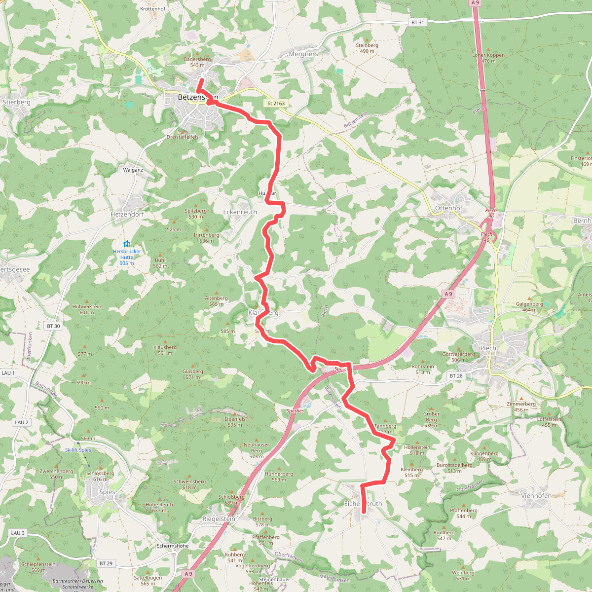 Eichenstruth – Betzenstein